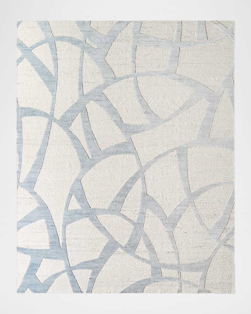 Ombre Hand-Knotted Rug, 8' x 10'